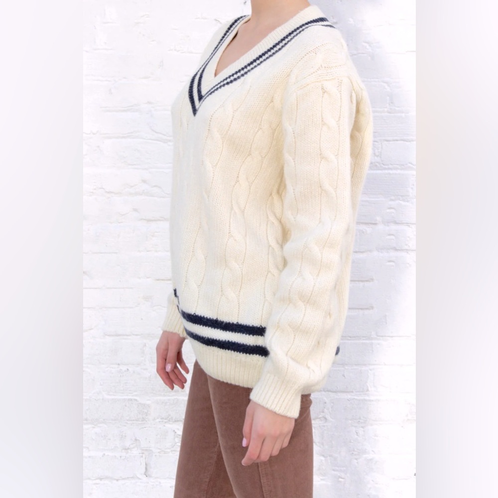 Brandy Melville Nikki Wool Striped Sweater XS/S OS